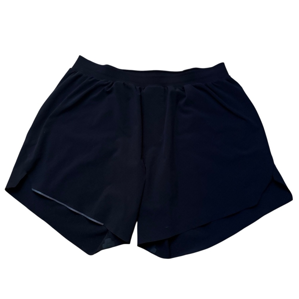 Lululemon Men Outpacer Short 6" Black Size Medium